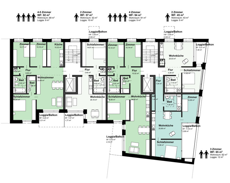 Formaler Ruhepol Entwicklung Mitte Altona Wohnungsbau Fur Baugemeinschaften