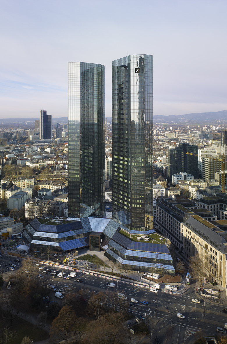Green Towers Headquarters Deutsche Bank Mario Bellini Architects